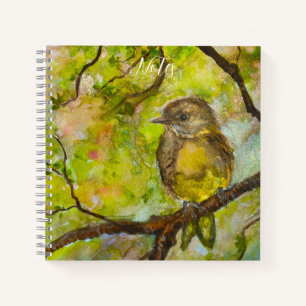 Cuaderno en espiral - Acuarela de Sweetie Bird