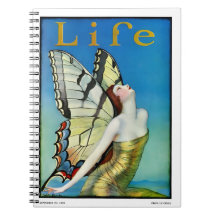 Cuaderno en espiral Art nouveau