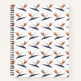 Cuaderno en espiral Ave del Paraíso