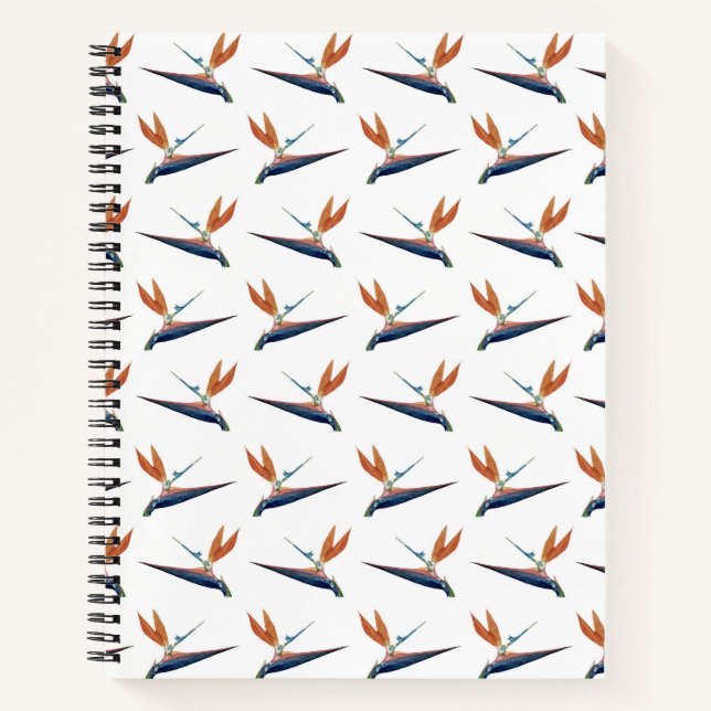Cuaderno en espiral Ave del Paraíso (Anverso)
