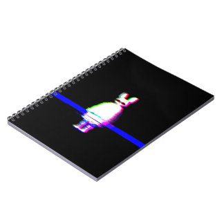 Cuaderno en espiral Babu Glitchcore