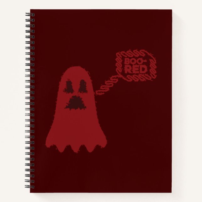 Cuaderno en espiral Boo-Red (Anverso)