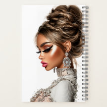 Cuaderno en espiral Braided Elegance Glam Girl