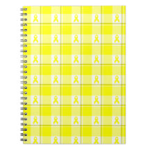 Cuaderno en espiral Cáncer de vejiga a cuadros, Am