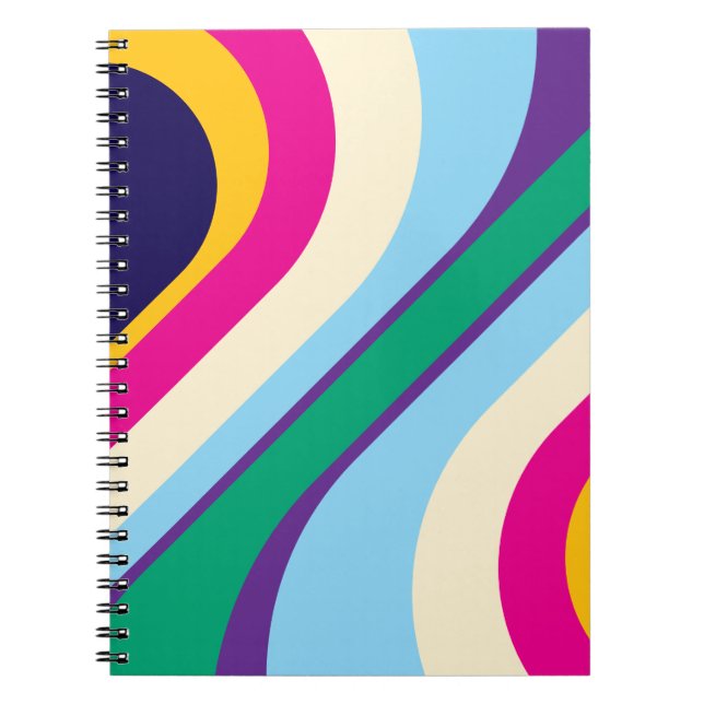 Cuaderno en espiral colorido (Frente)