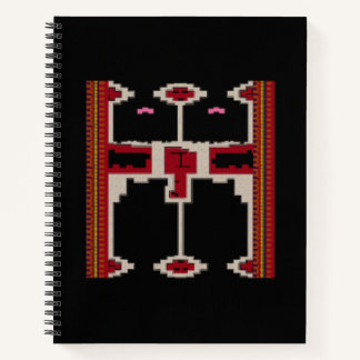 Cuaderno en espiral con diseño de Borneo