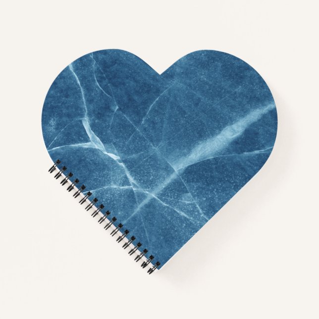 Cuaderno en espiral con forma de corazón (Anverso)