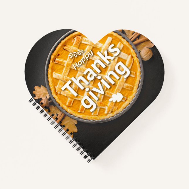 Cuaderno en espiral con forma de corazón (Anverso)