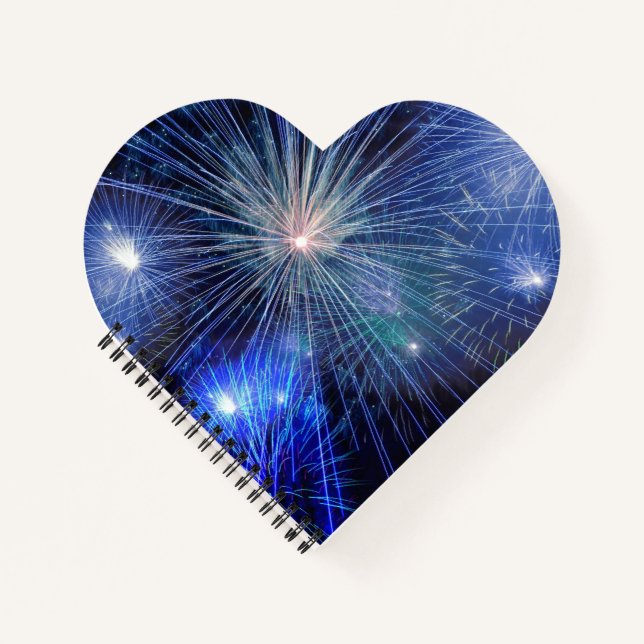Cuaderno en espiral con forma de corazón (Anverso)