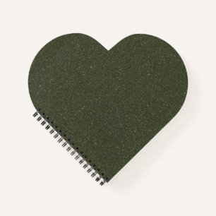 Cuaderno en espiral con forma de corazón de purpur