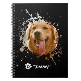 Cuaderno en espiral con foto personalizada y nombr