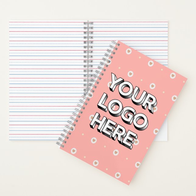 Cuaderno en espiral con logotipo personalizado (Interior)
