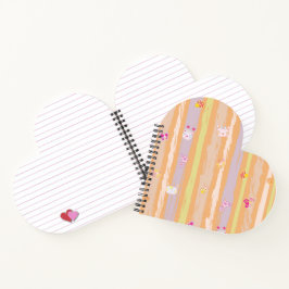 Cuaderno en espiral – Crías y criaturas pastel Ani