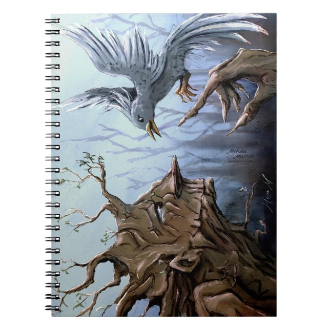 Cuaderno en espiral - cubierta por Monika Marzec (Frente)