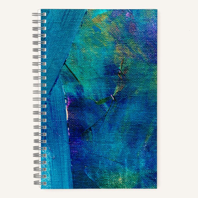 Cuaderno en espiral de 14 cm x 21,6 cm (Anverso)