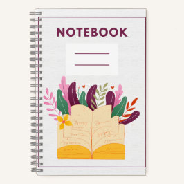 Cuaderno en espiral de 14 x 21,5 cm