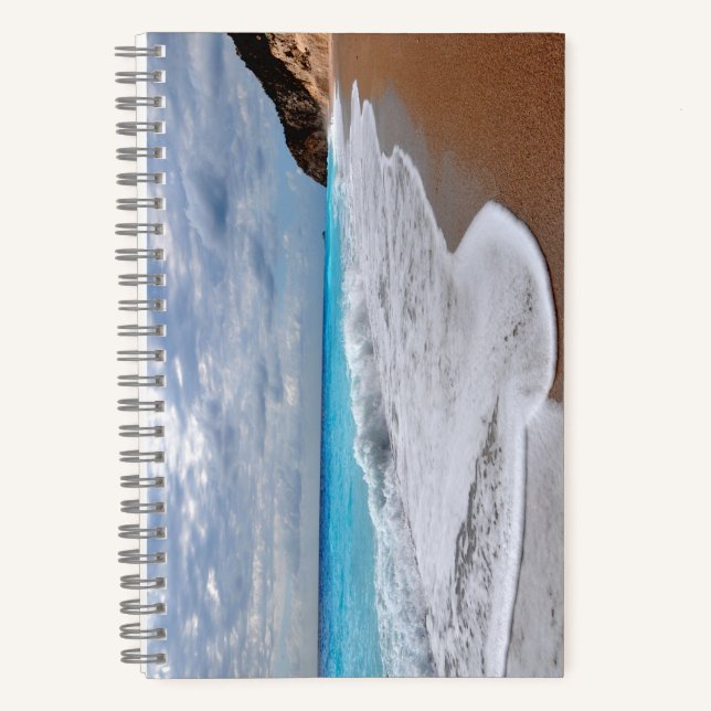 Cuaderno en espiral de 5,5" x 8,5" (Anverso)