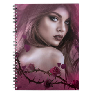 Cuaderno en espiral de 80 páginas de Alphas Feral