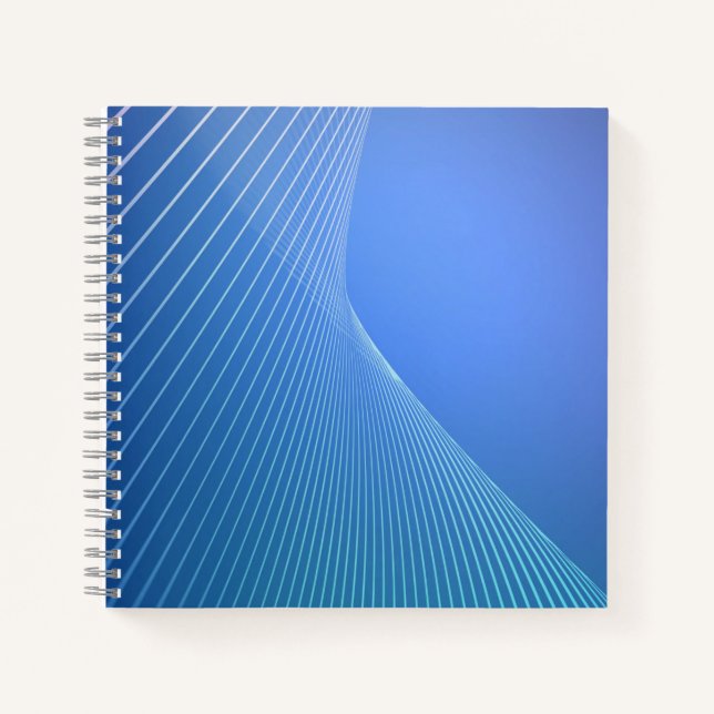 Cuaderno en espiral de 8,5" x 8,5" (Anverso)