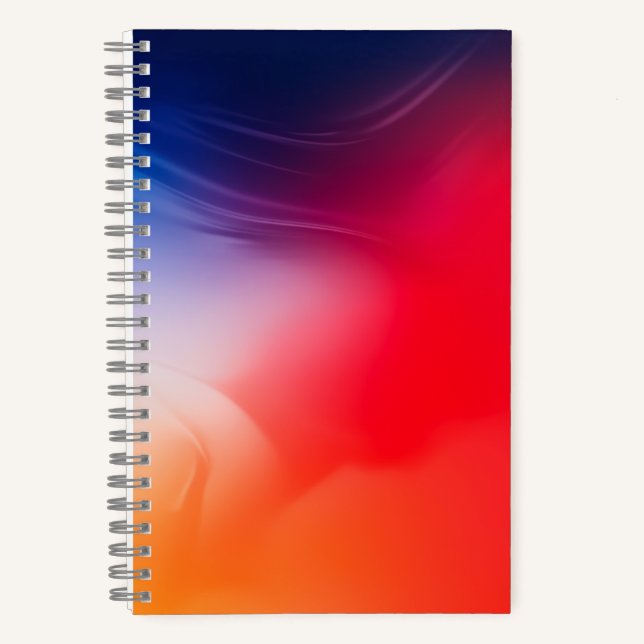 Cuaderno en espiral de 8,5" x 8,5" (Anverso)