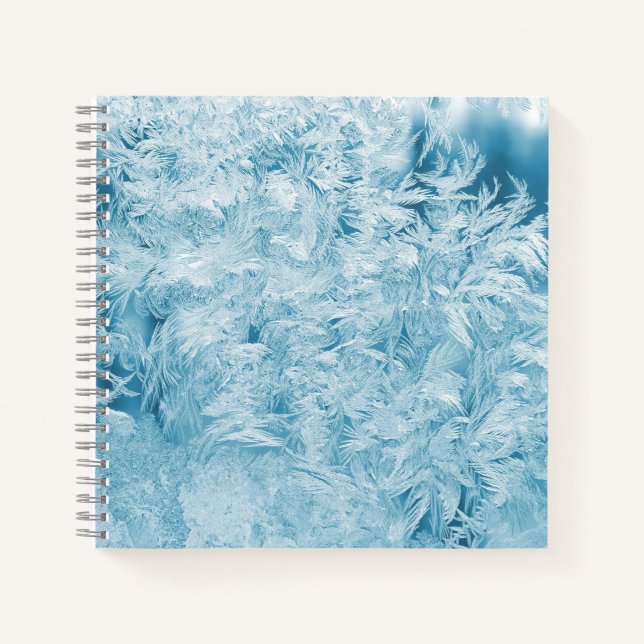 Cuaderno en espiral de 8,5" x 8,5" (Anverso)