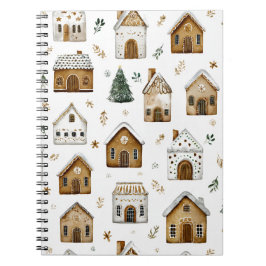 Cuaderno en espiral de acuarela de Navidad – Arte