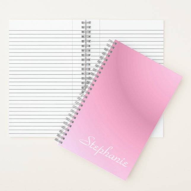 Cuaderno en espiral de algodón de azúcar (Interior)