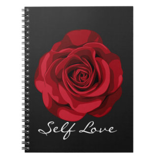 Cuaderno en espiral de amor propio
