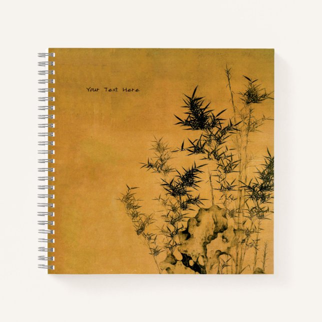 Cuaderno en espiral de armonía de estilo chino (Anverso)