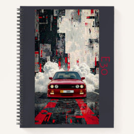 Cuaderno en espiral de arte cinematográfico Retro