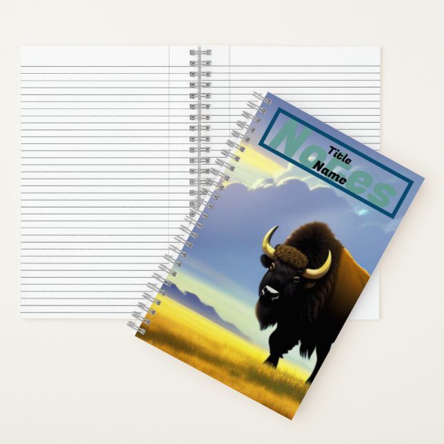 Cuaderno en espiral de Búfalo (Interior)