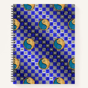 Cuaderno en espiral de Cancer & Fire Ox