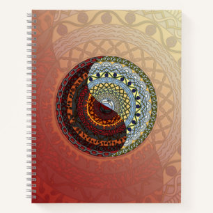 Cuaderno en espiral de Cielo e Infierno