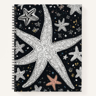 Cuaderno en espiral de estrella única – Diseño est