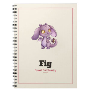 Cuaderno en espiral de Fig el Dragón