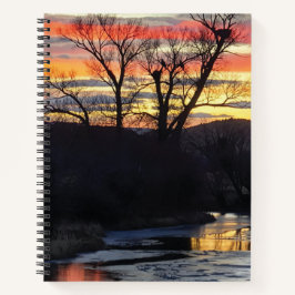 Cuaderno en espiral de Fuego y Hielo