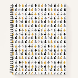Cuaderno en espiral de gatitos