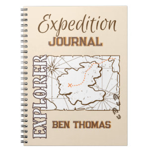 Cuaderno en espiral de la Expedición Explorer