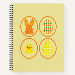 Cuaderno en espiral de la galería de Pascua