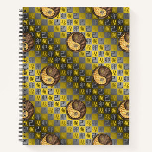 Cuaderno en espiral de Leo y Conejo