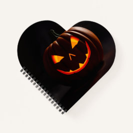 Cuaderno en espiral de lujo embrujado de Halloween