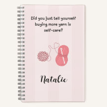Cuaderno en espiral de nombre personalizado “El hi