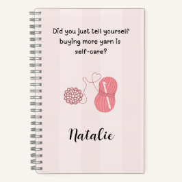 Cuaderno en espiral de nombre personalizado “El hi