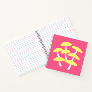 Cuaderno en espiral de ostra dorada