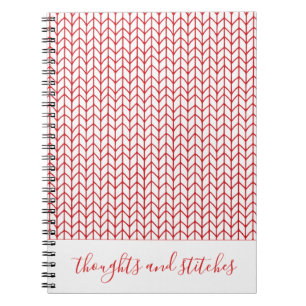 Cuaderno en espiral de punto ROJA 6,5x8,75 + Texto
