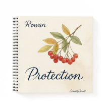 Cuaderno en espiral de Rowan — Protección