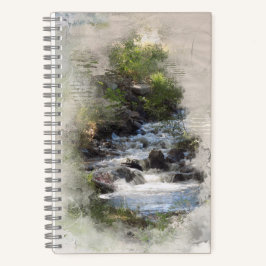 Cuaderno en espiral de sonidos relajantes de casca