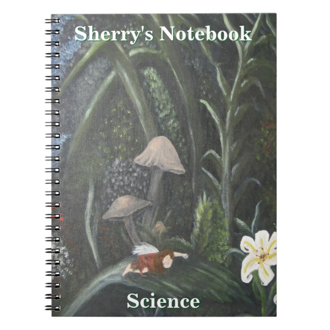 Cuaderno en espiral de suelo forestal (Frente)