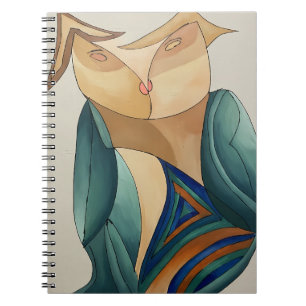 Cuaderno en espiral de sueños surrealistas