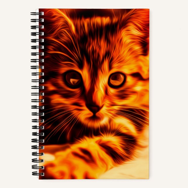 Cuaderno en espiral de "Teeny Tigger" Kitty (Anverso)